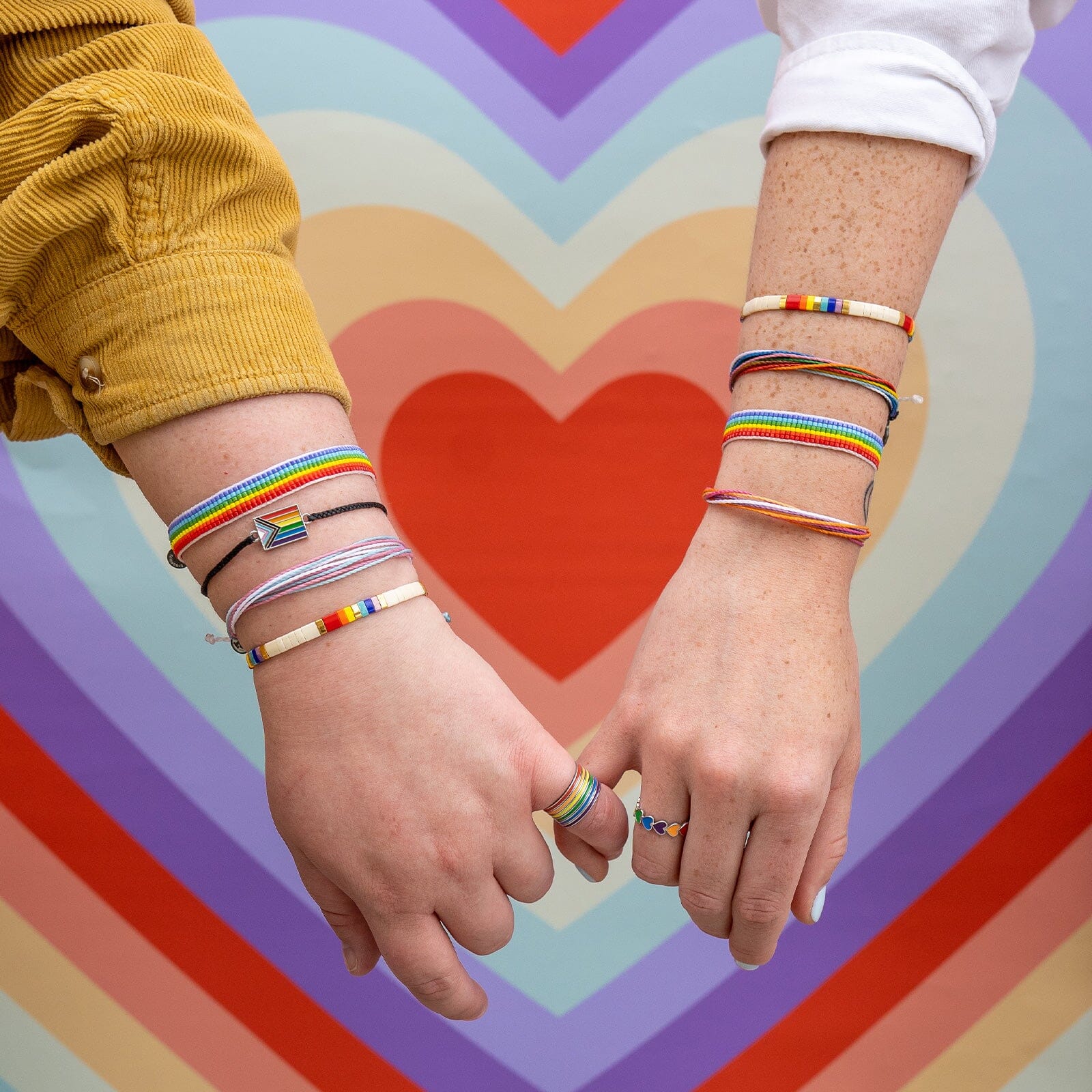Rainbow Ring Stack
