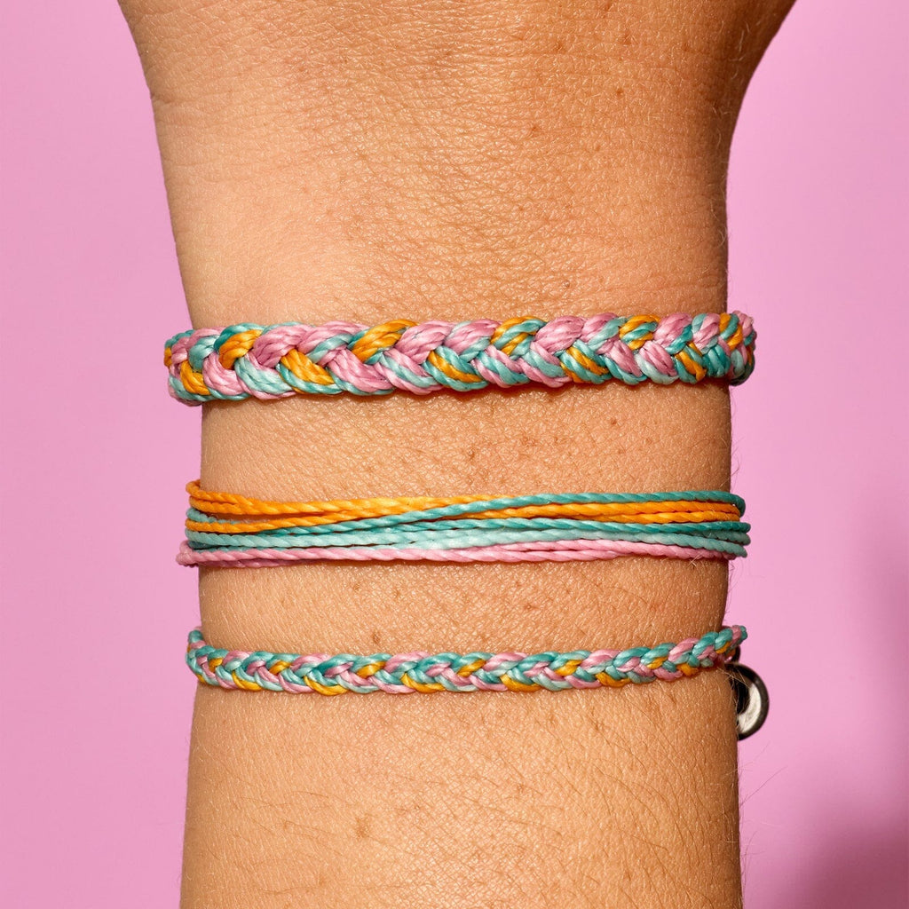 Canary Multi Mini Braided Bracelet