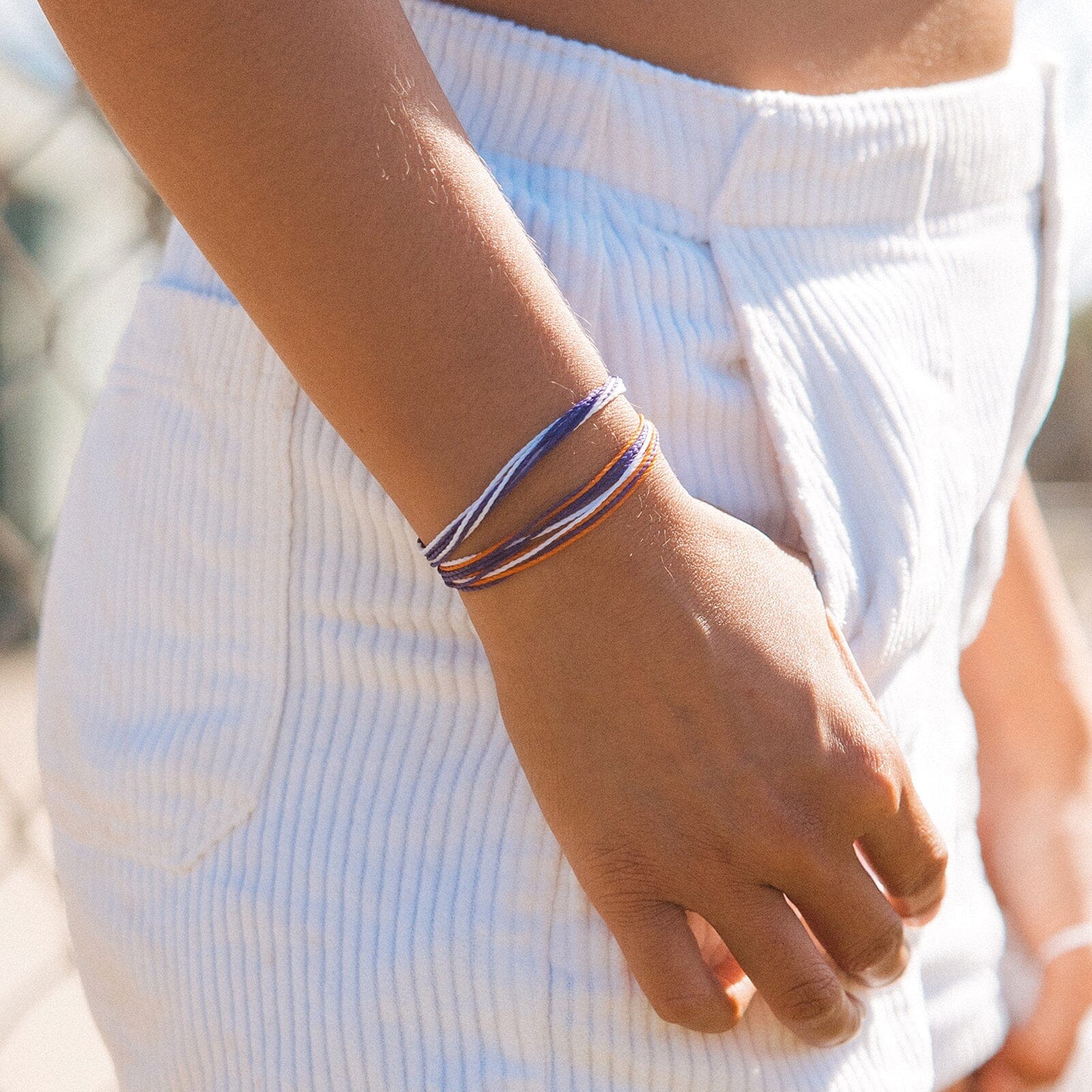 Orange Purple & White Collections