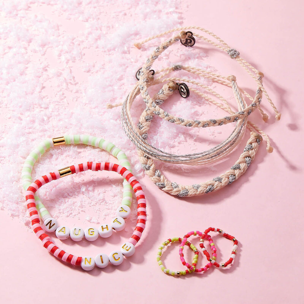 Snowfall Mini Braided Bracelet