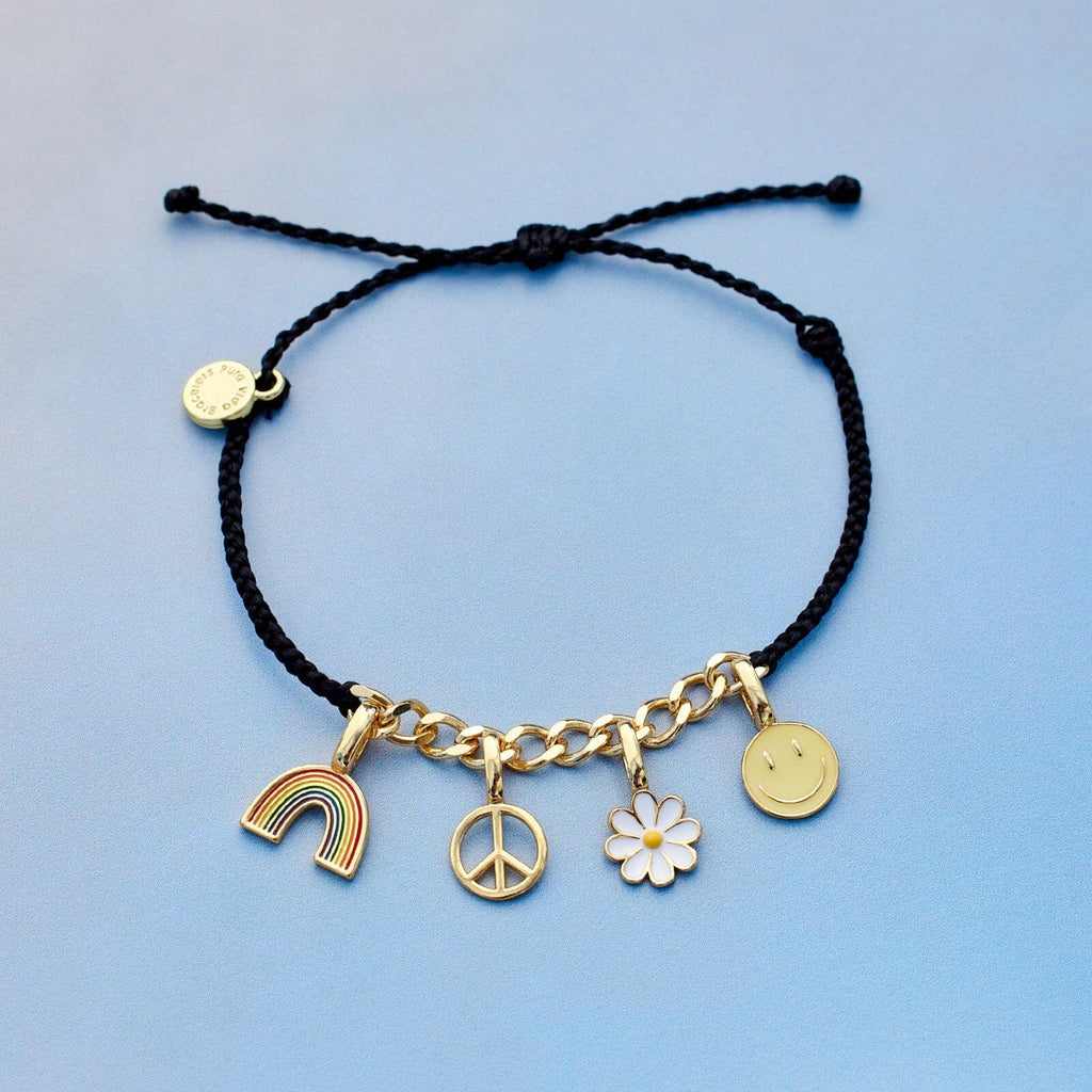 Harper Curb Chain String Bracelet