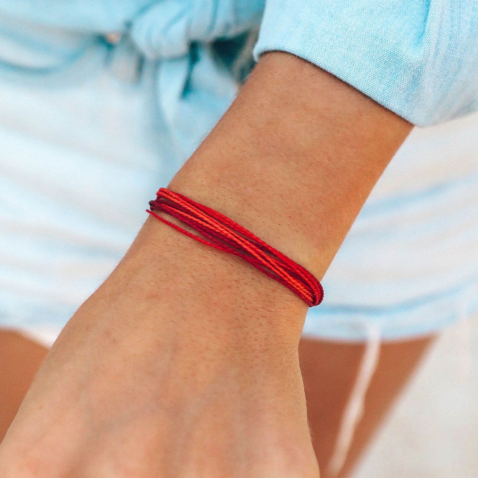 Crimson Lava Bracelet