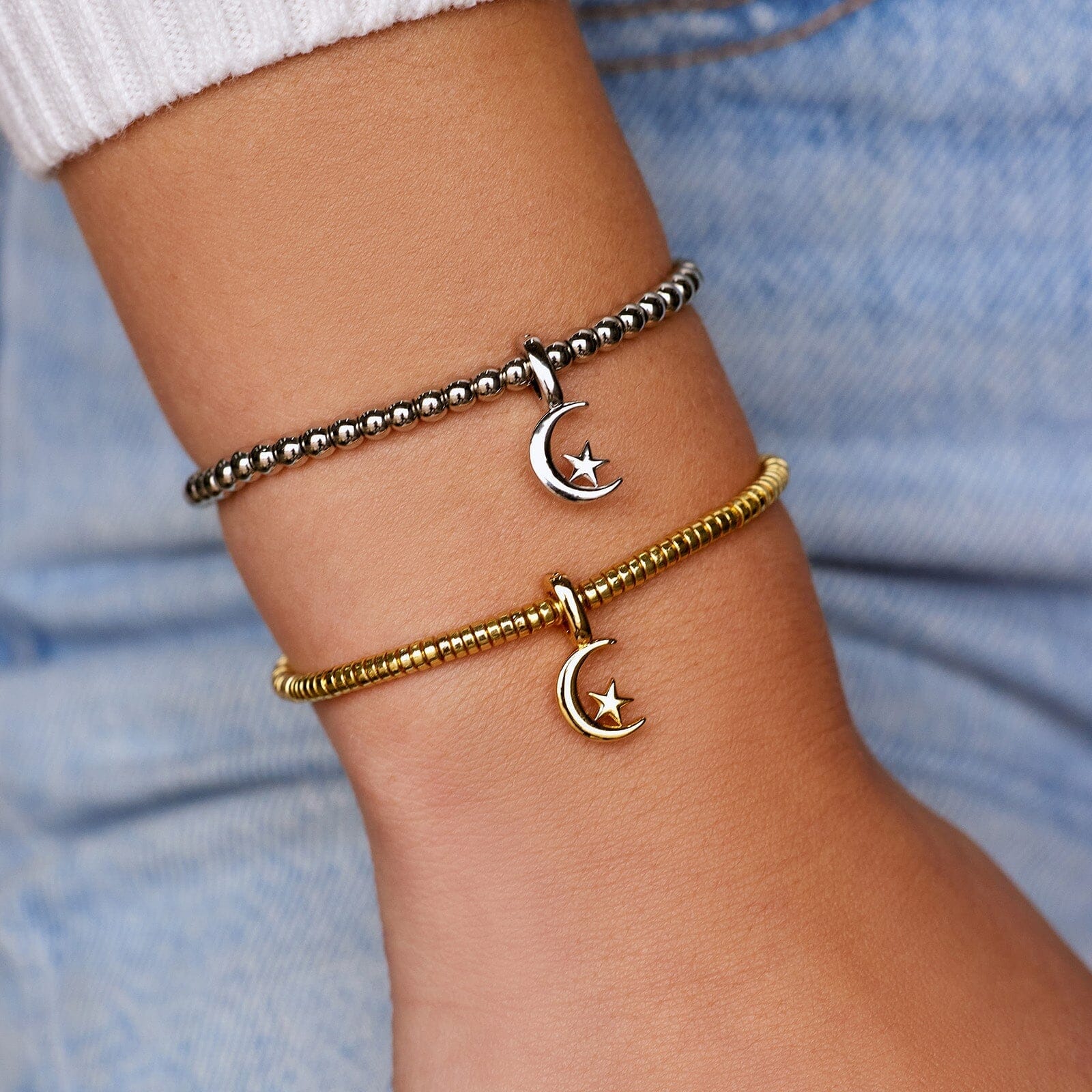 Harper Star and Moon Charm