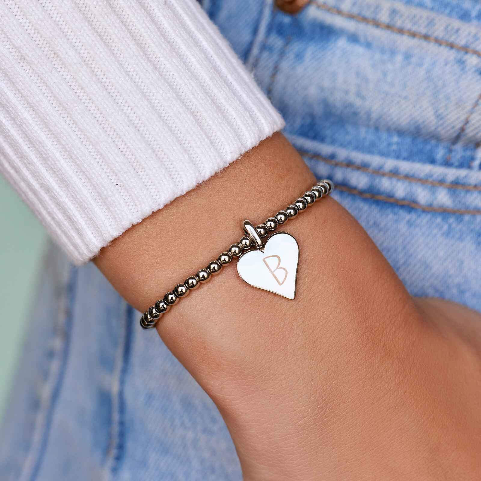 Engravable Heart Harper Charm
