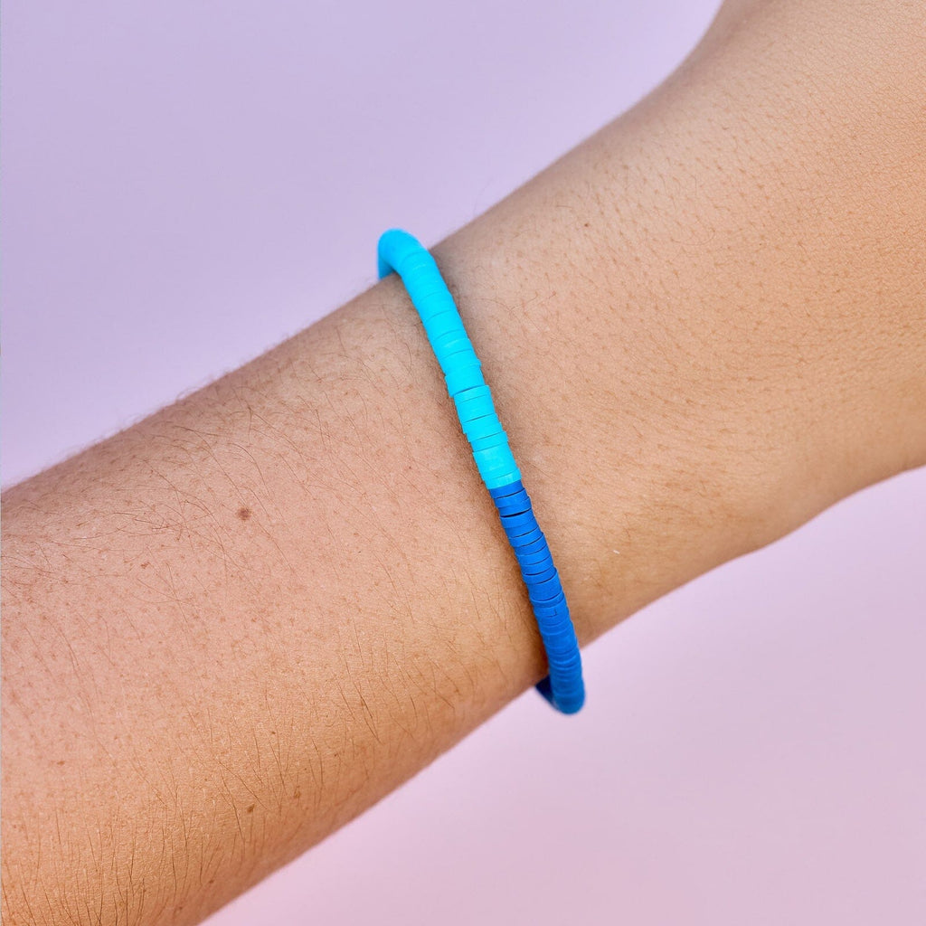 Bluebell Seascape Stretch Bracelet