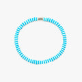 Canal Blues Seascape Stretch Bracelet