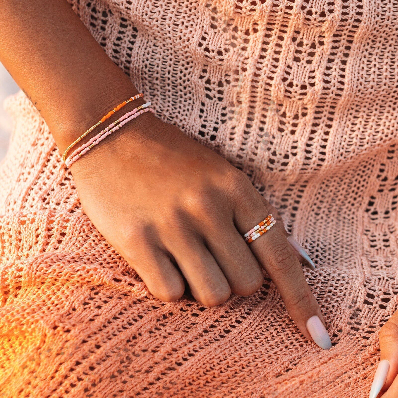 Warm Breeze Stretch Bracelet Set of 3