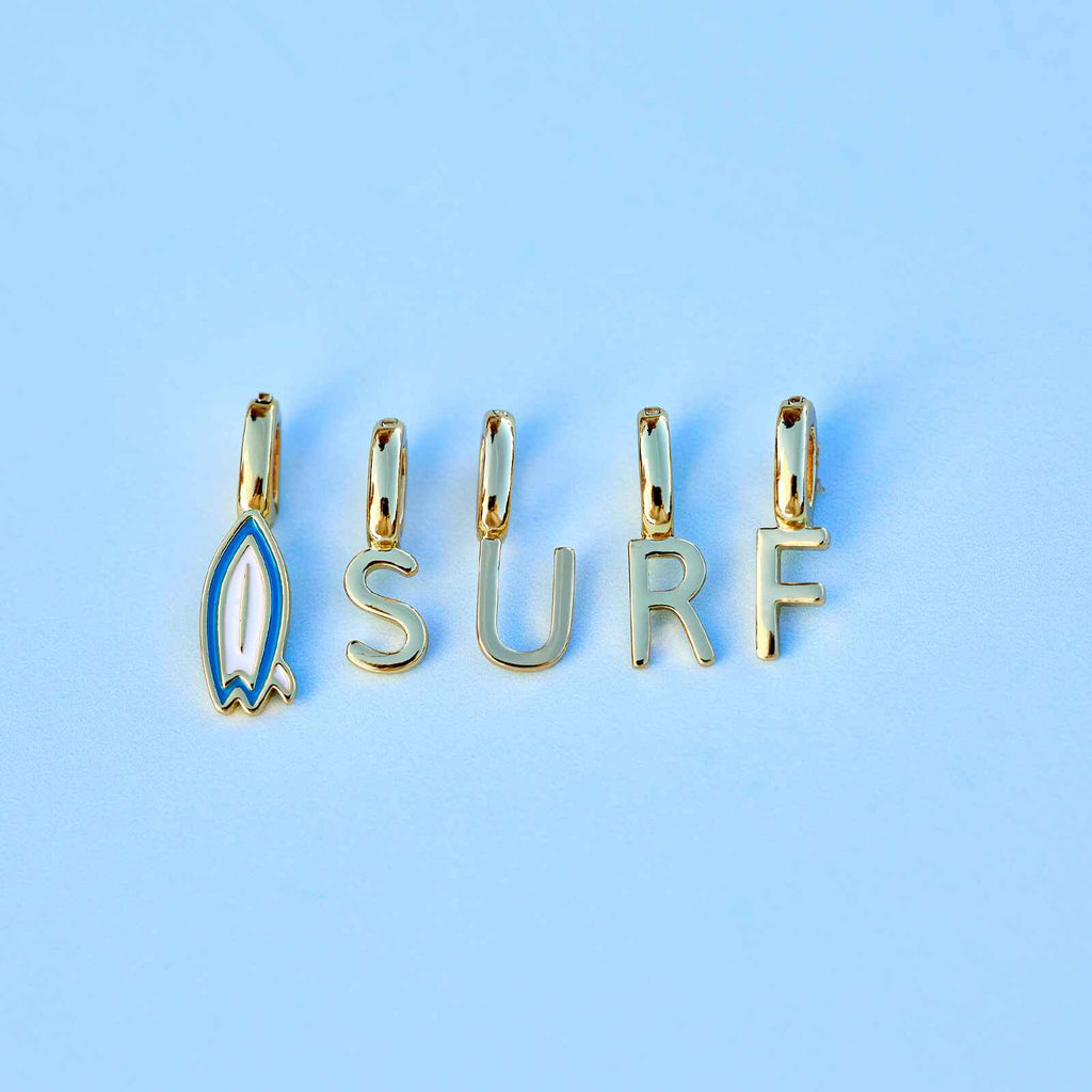 Harper Calibri Alphabet Charm