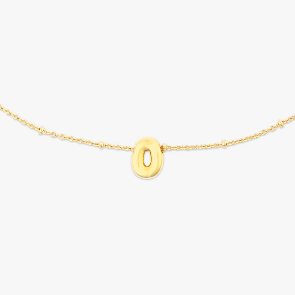 Alphabet Satellite Chain Choker