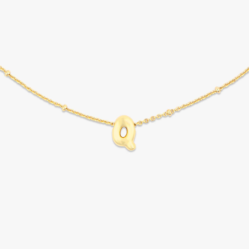 Alphabet Satellite Chain Choker
