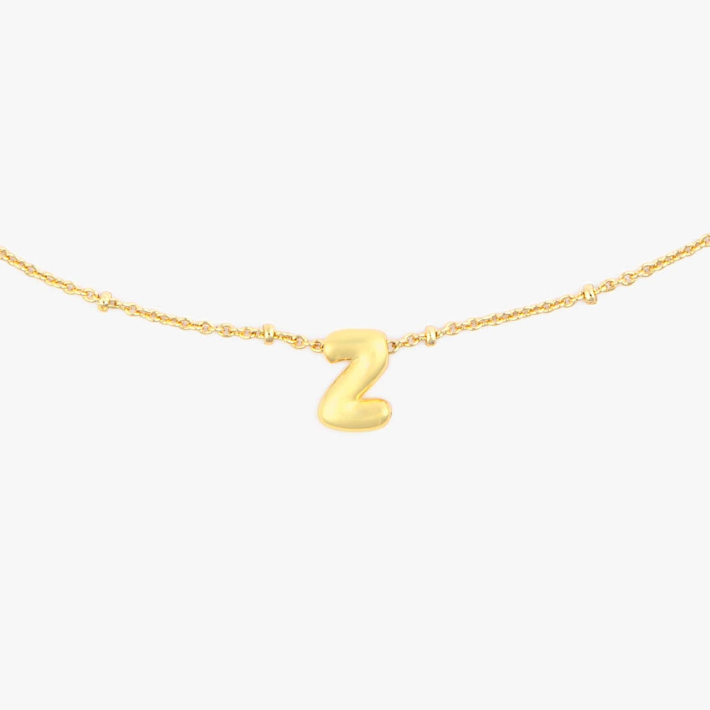Alphabet Satellite Chain Choker