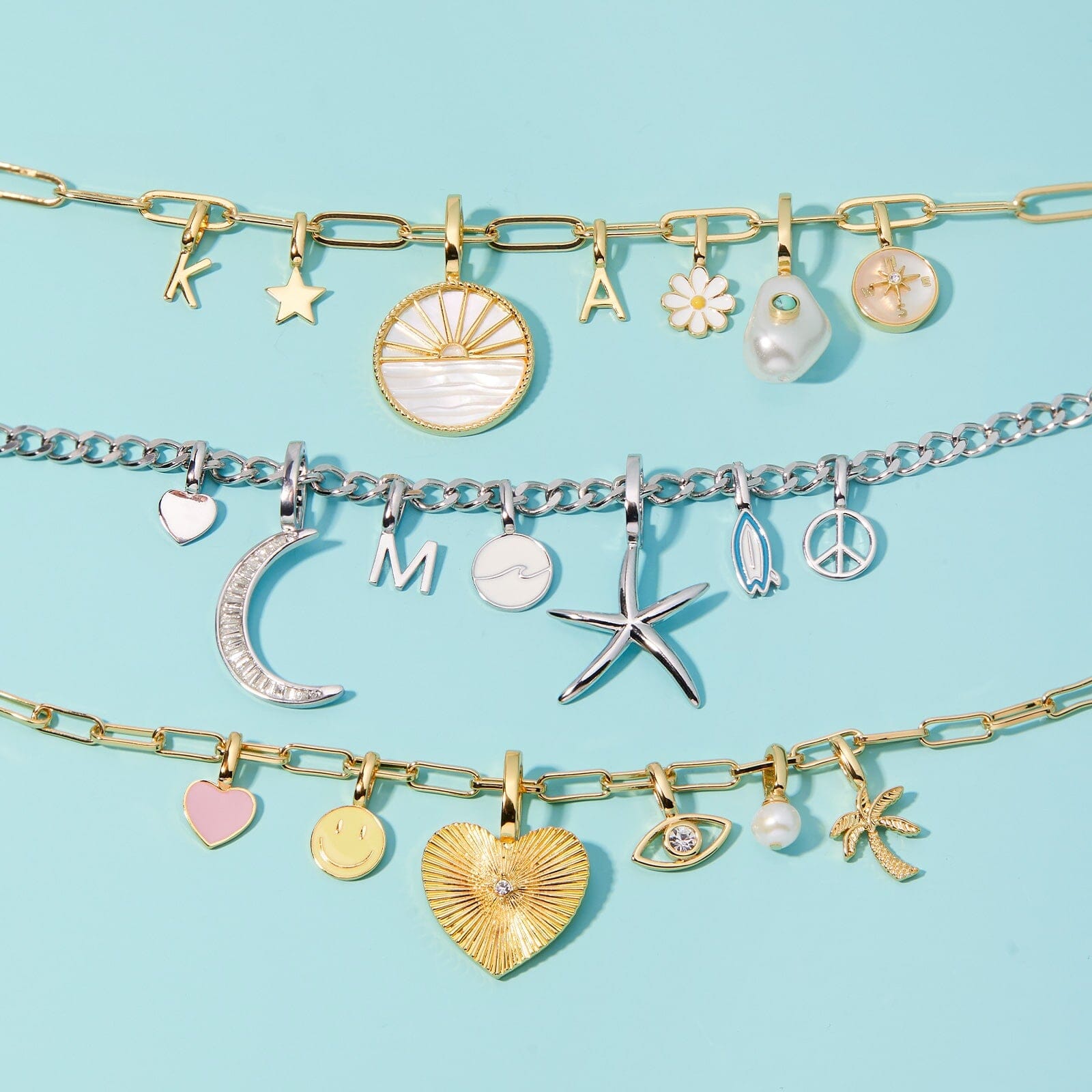 Harper Statement Ocean Sunset Charm