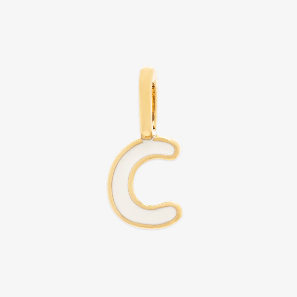 Harper Enamel Alphabet Charm