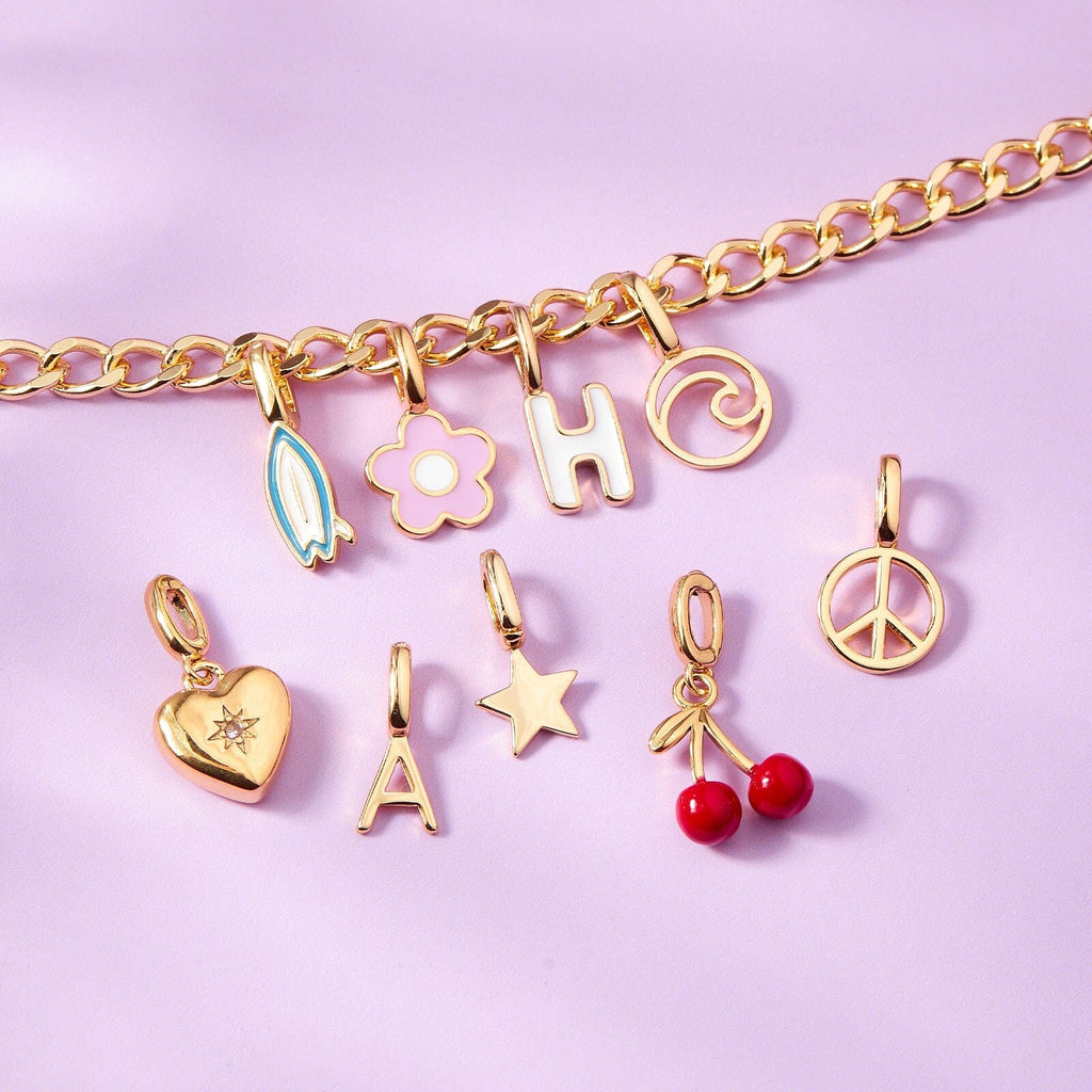 Harper Enamel Alphabet Charm