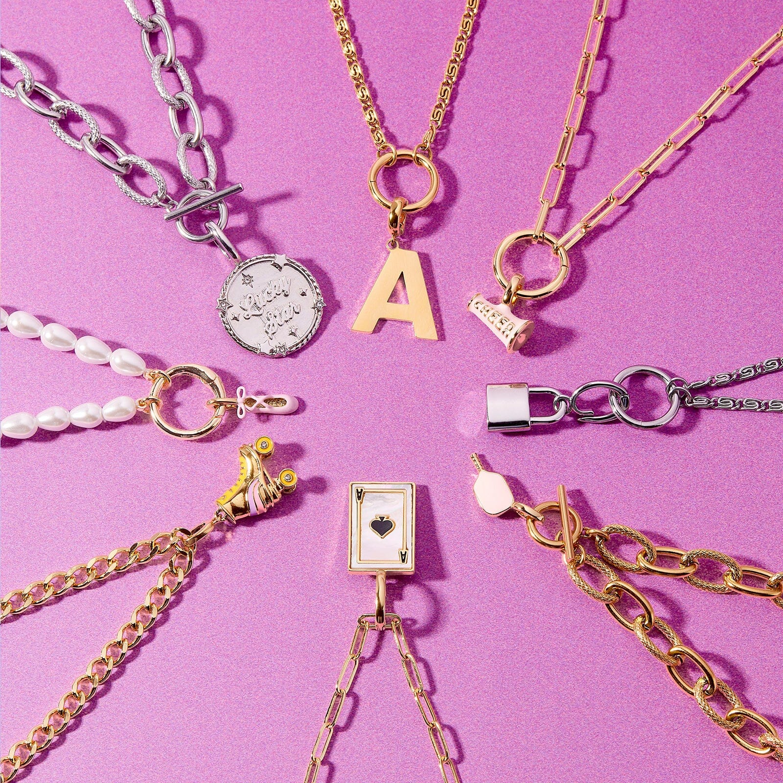 Harper Ace of Spades Statement Charm