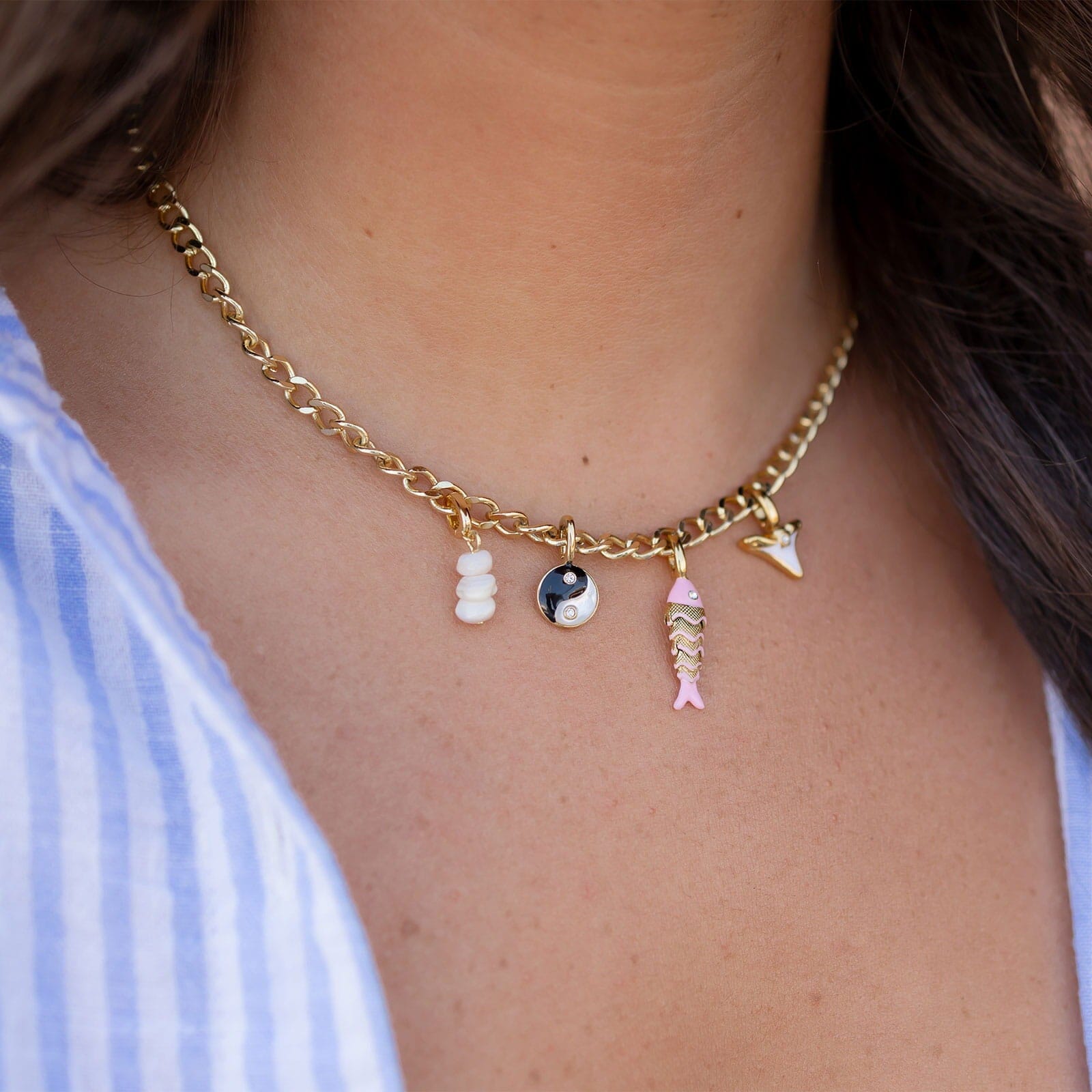 Harper Shark Tooth Charm