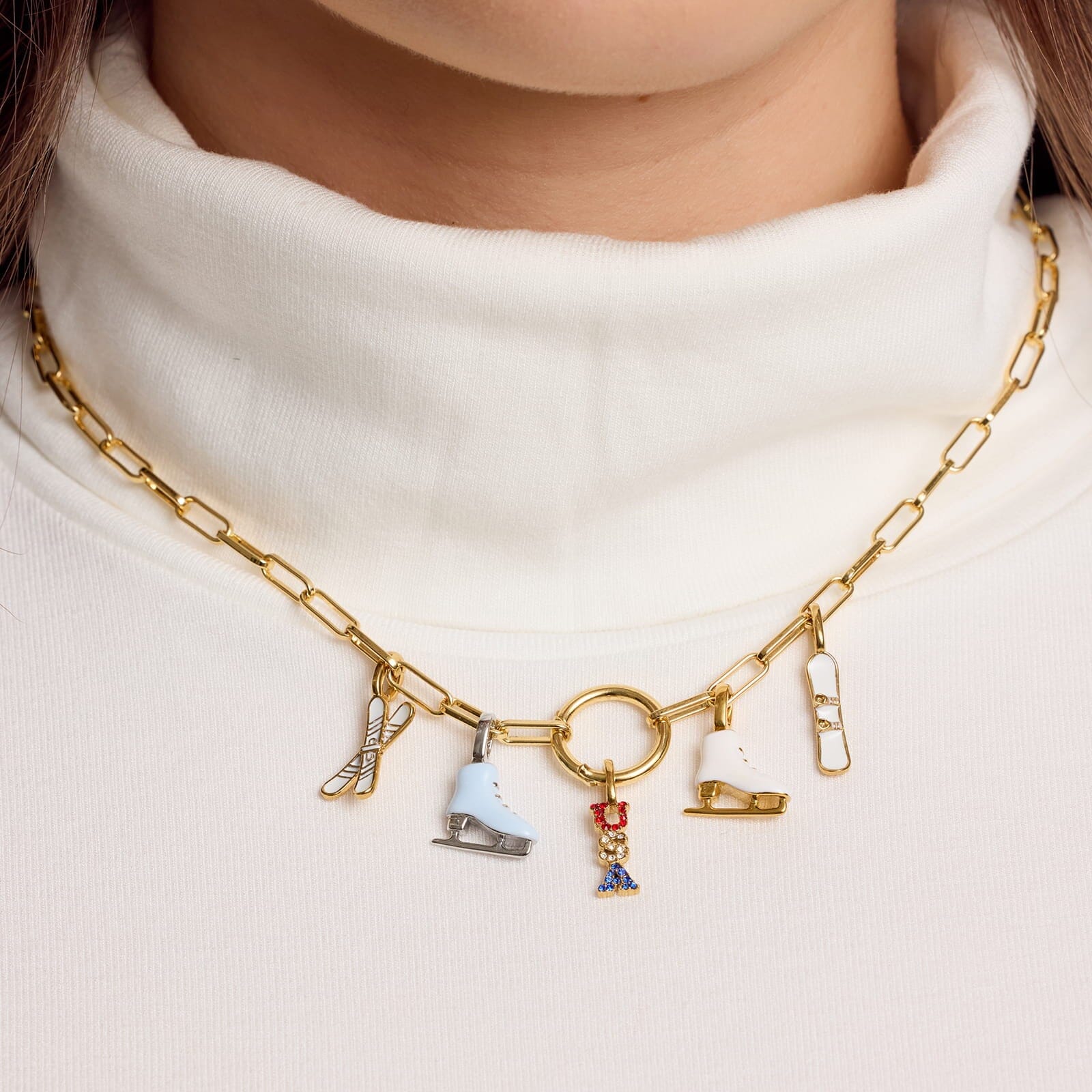 Harper Ice Skate Charm