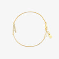 Pavé Initial Chain Bracelet
