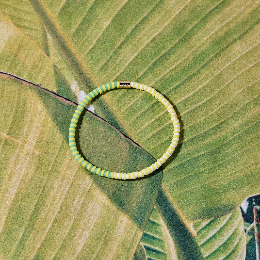 Lemon Surf Stretch Bracelet