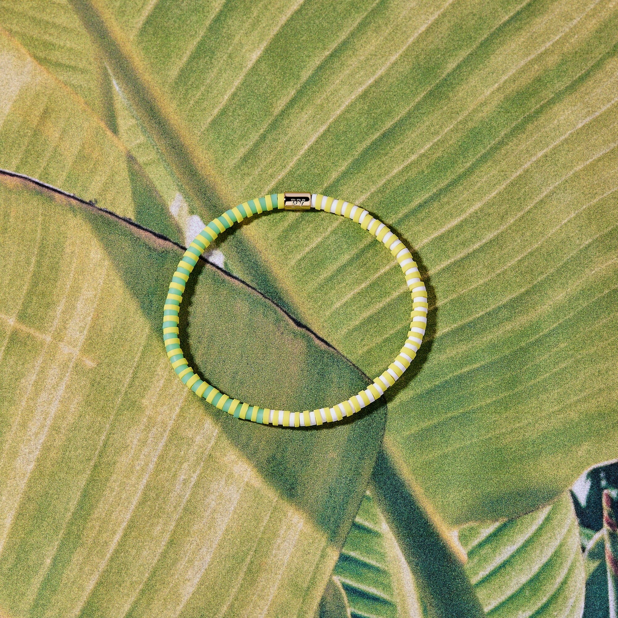 Lemon Surf Stretch Bracelet