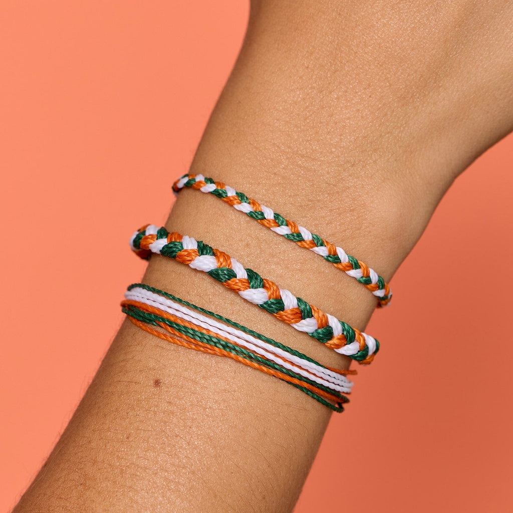 Green Orange & White Collection