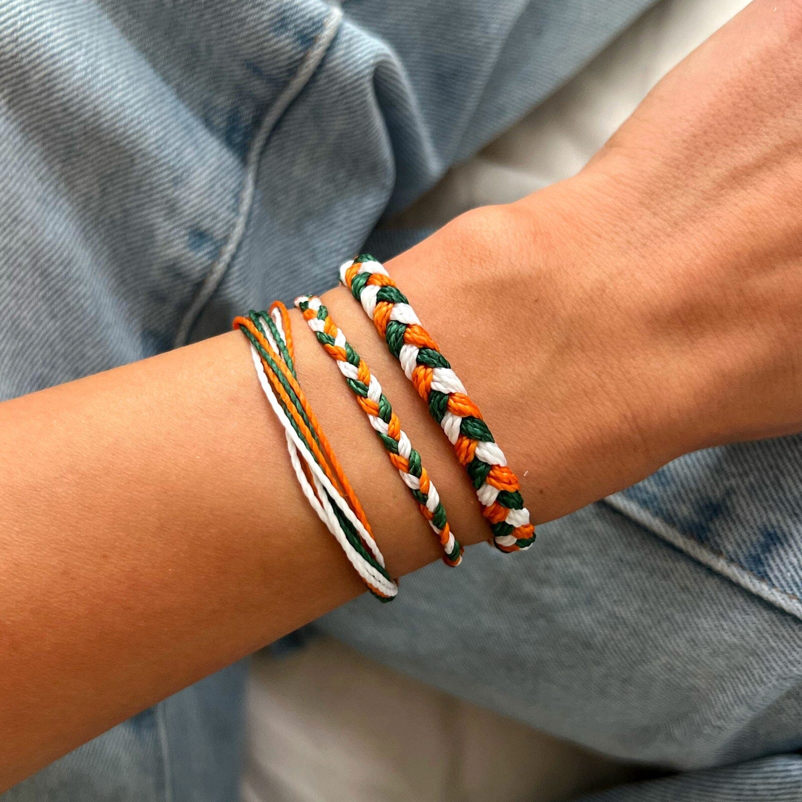 Green Orange & White Collection