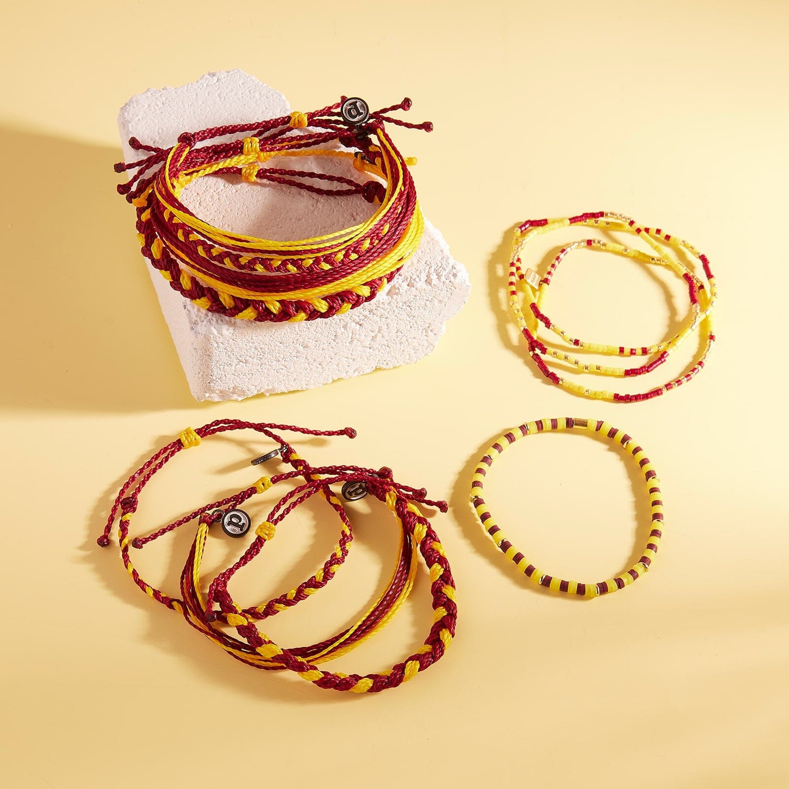 Maroon & Yellow Collection