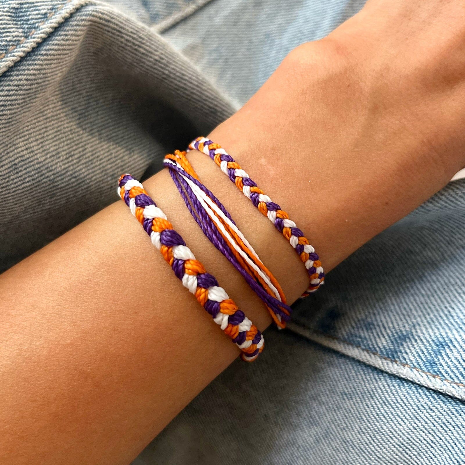 Orange Purple & White Collections
