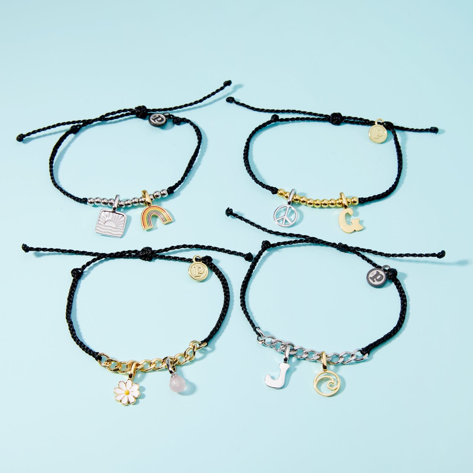 Harper Curb Chain String Bracelet