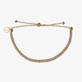 Light Grey Mini Braided Bracelet
